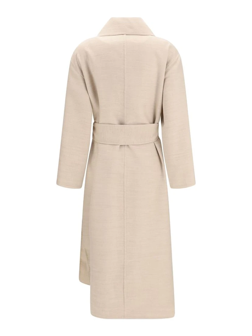 Beige Wool Oves Aries Coat