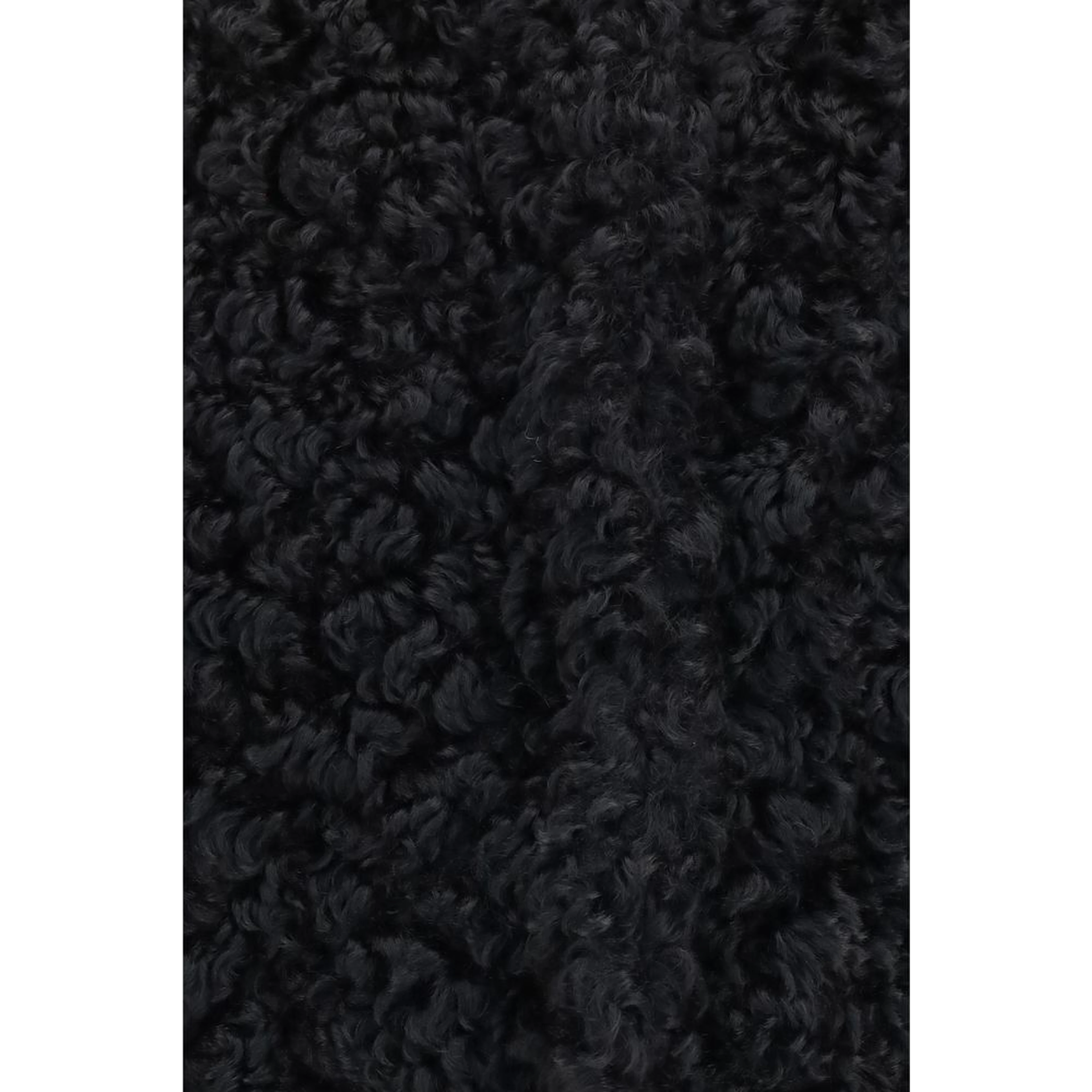 Black Polyester Coat