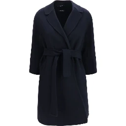 Blue Wool Oves Aries Coat