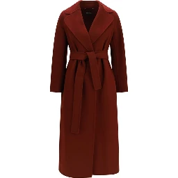 Bordeaux Wool Oves Aries Coat