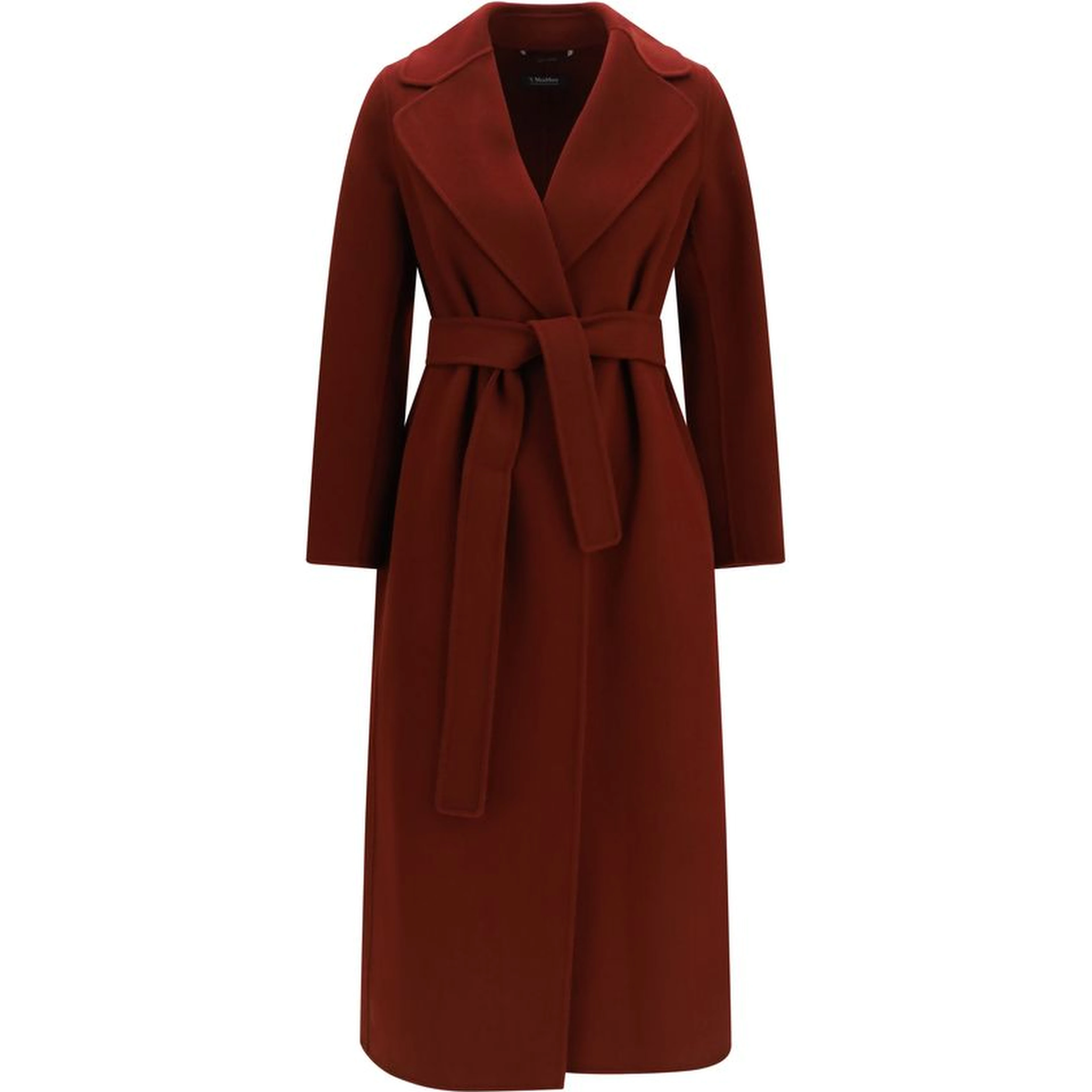 Bordeaux Wool Oves Aries Coat