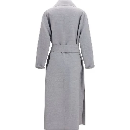 Gray Wool Oves Aries Coat