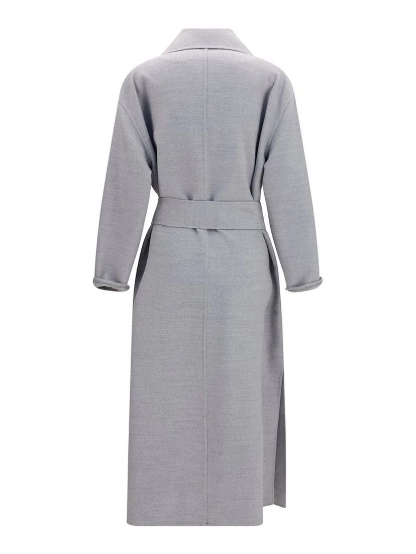 Gray Wool Oves Aries Coat