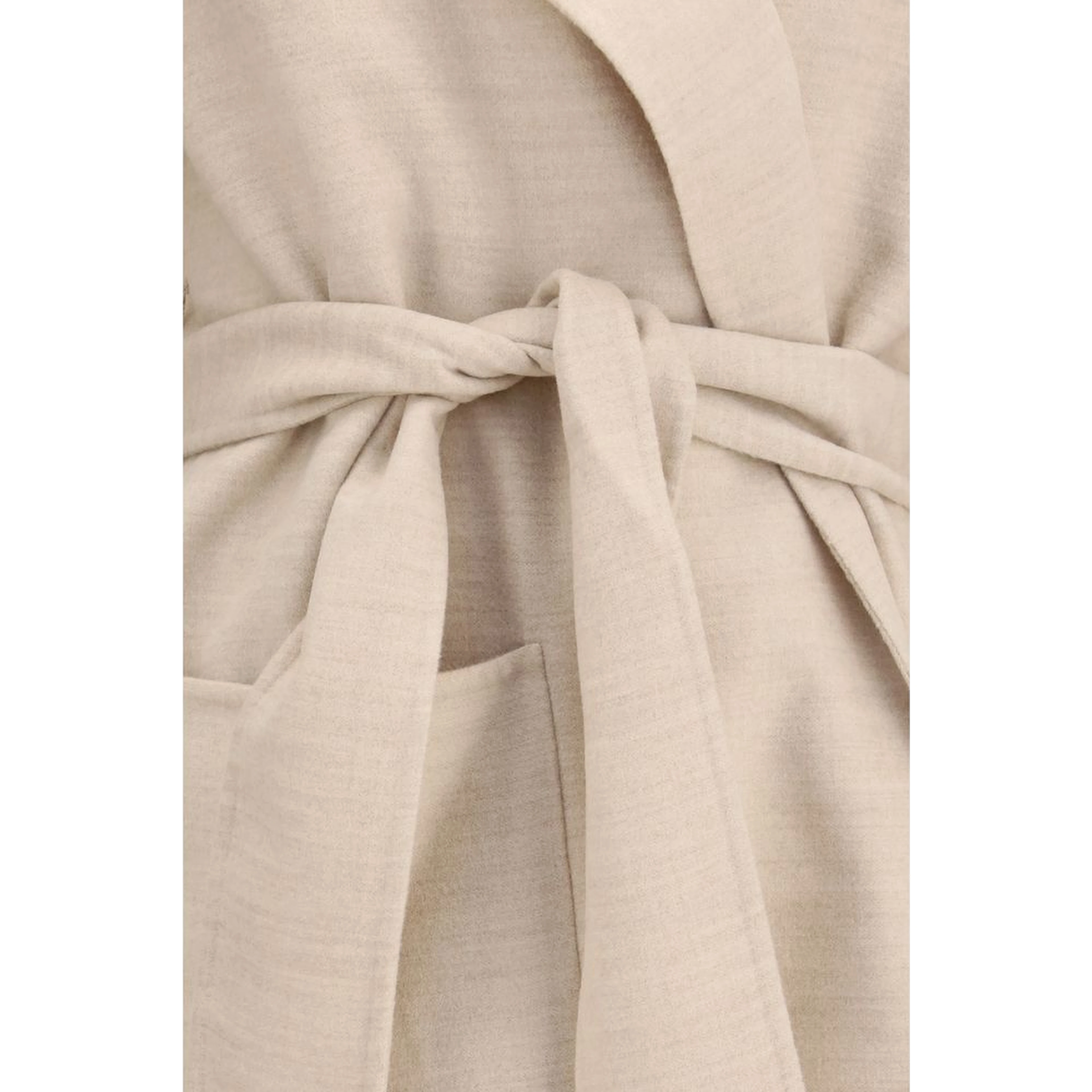 Beige Wool Oves Aries Coat