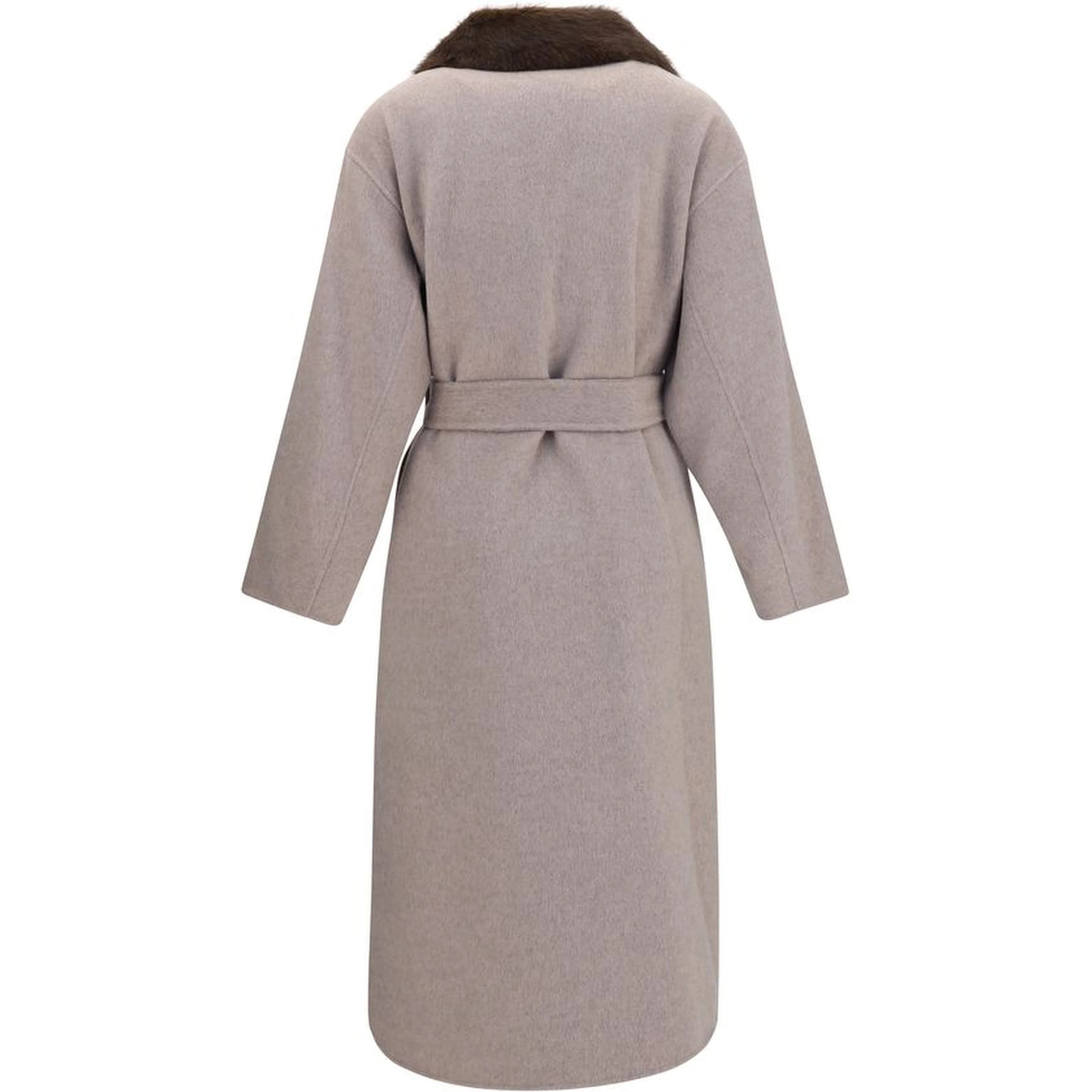 Beige Wool Oves Aries Coat