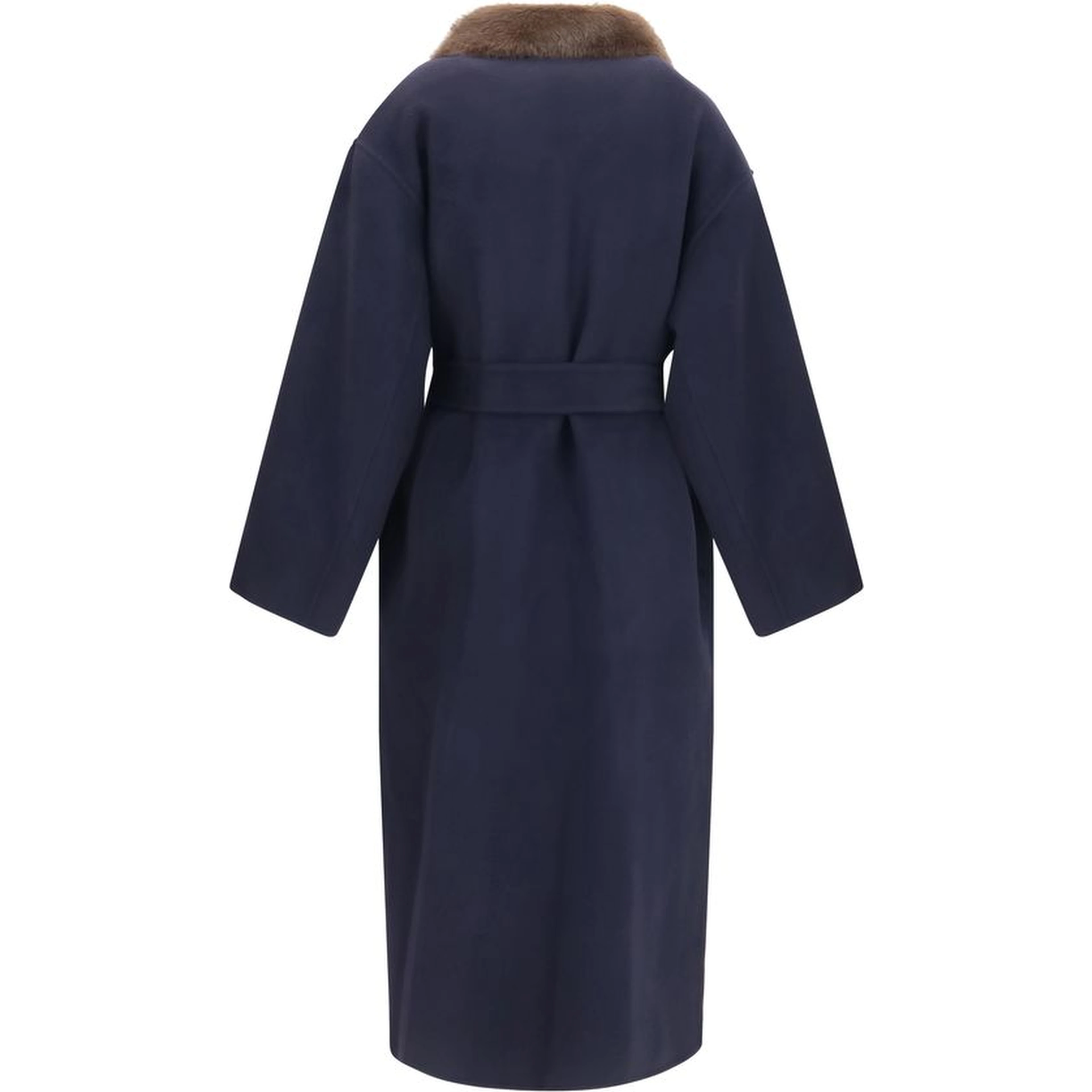 Blue Wool Oves Aries Coat