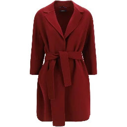 Bordeaux Wool Oves Aries Coat