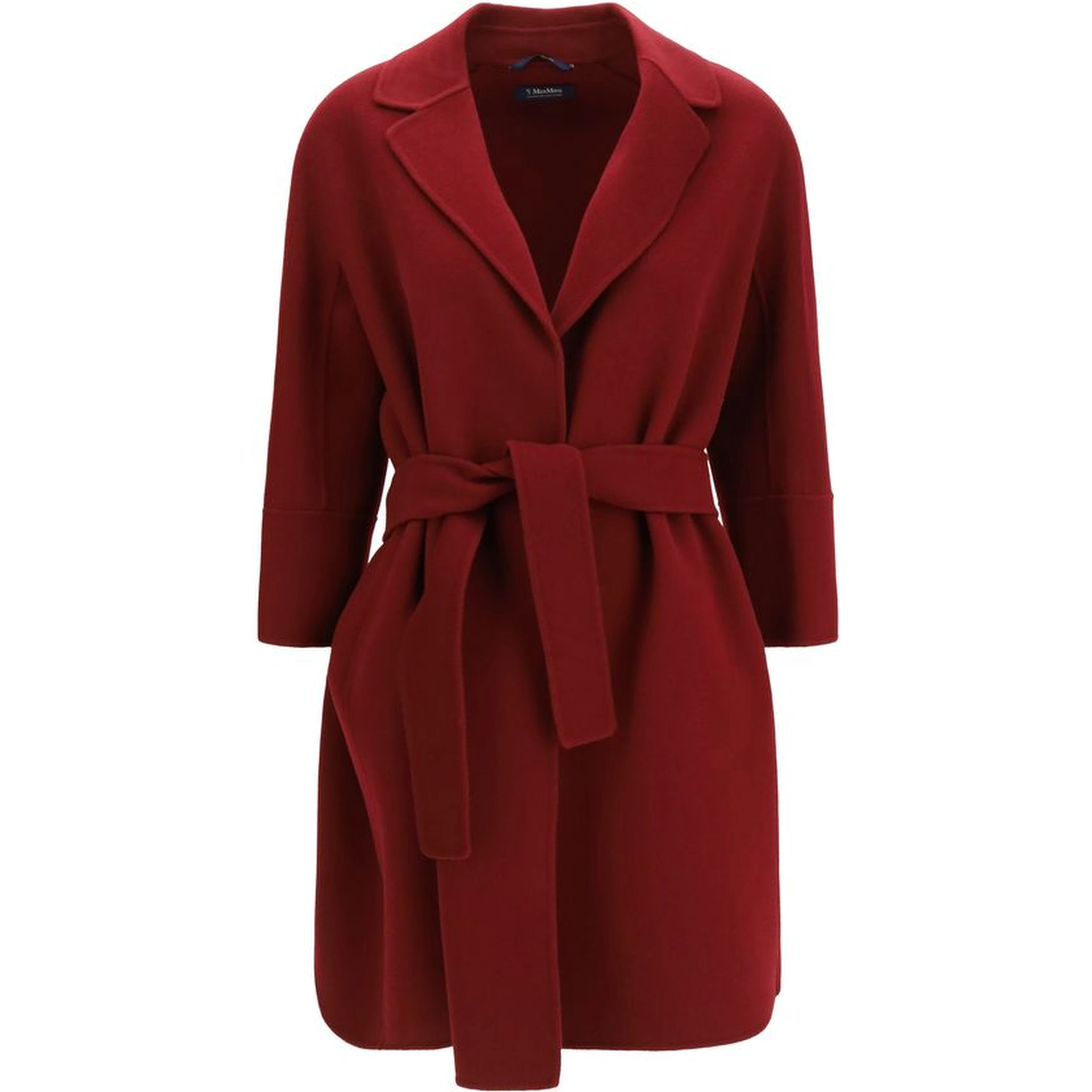 Bordeaux Wool Oves Aries Coat