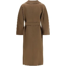 Brown Wool Oves Aries Coat