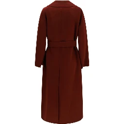 Bordeaux Wool Oves Aries Coat