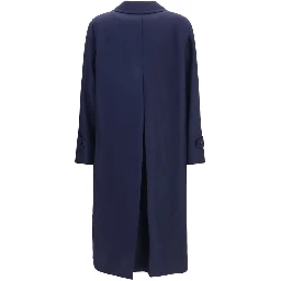 Blue Wool Oves Aries Coat