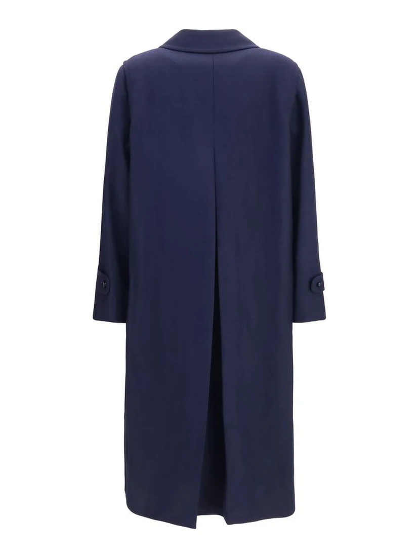 Blue Wool Oves Aries Coat