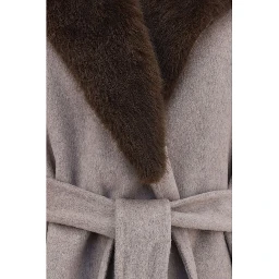 Beige Wool Oves Aries Coat