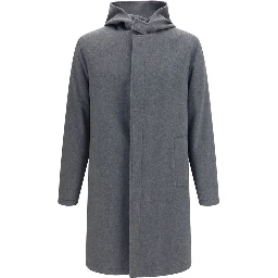 Gray Wool Oves Aries Coat