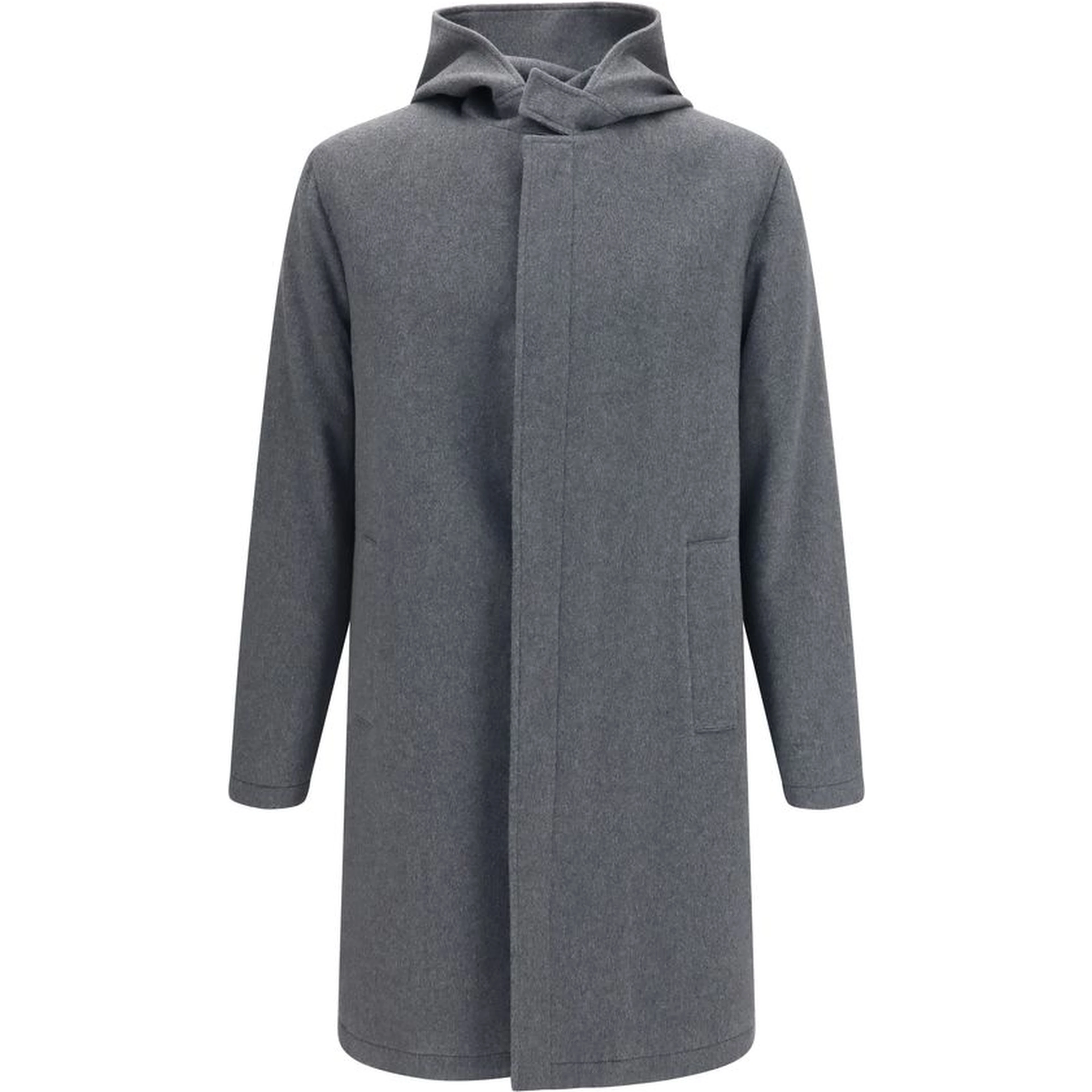 Gray Wool Oves Aries Coat