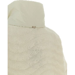 White Polyester Coat