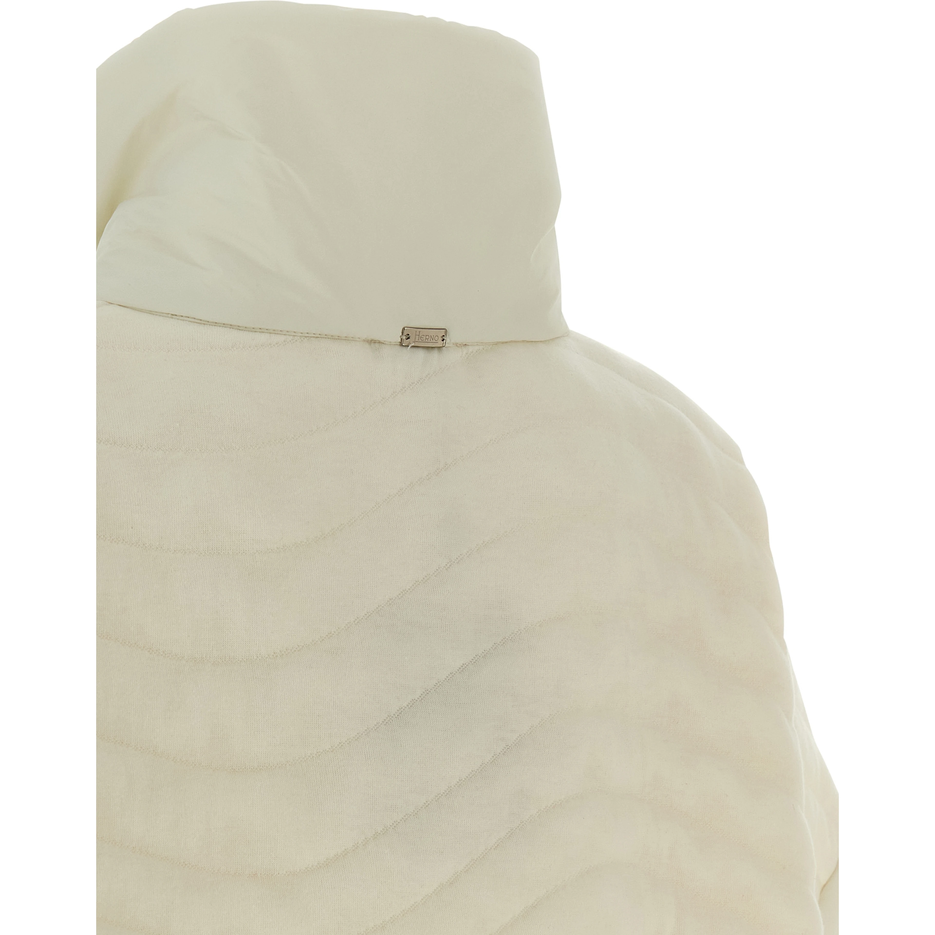 White Polyester Coat