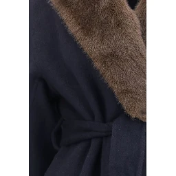 Blue Wool Oves Aries Coat