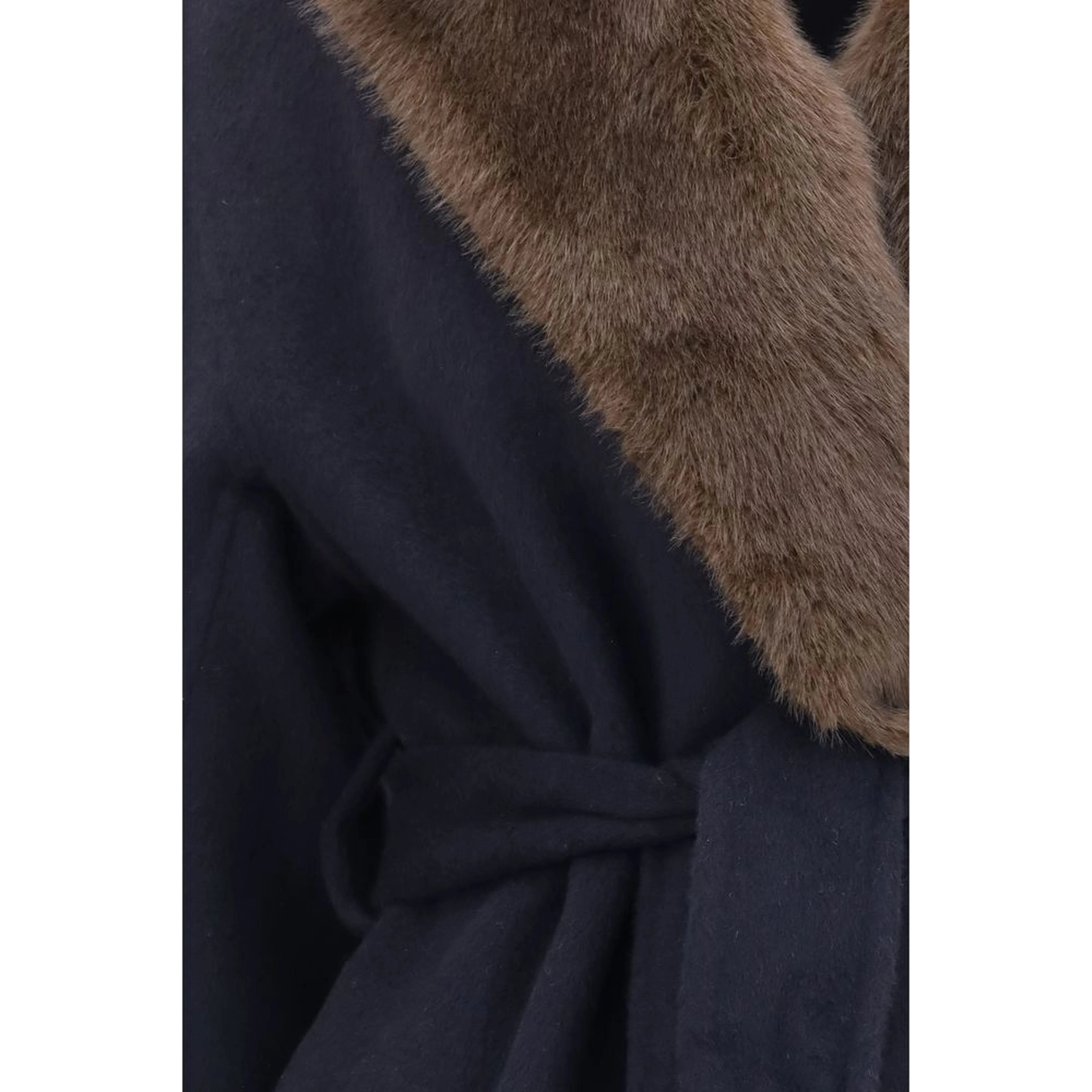 Blue Wool Oves Aries Coat