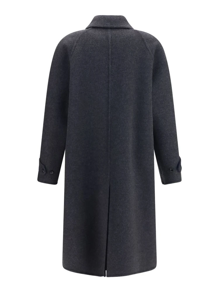 Gray Wool Oves Aries Coat alternative