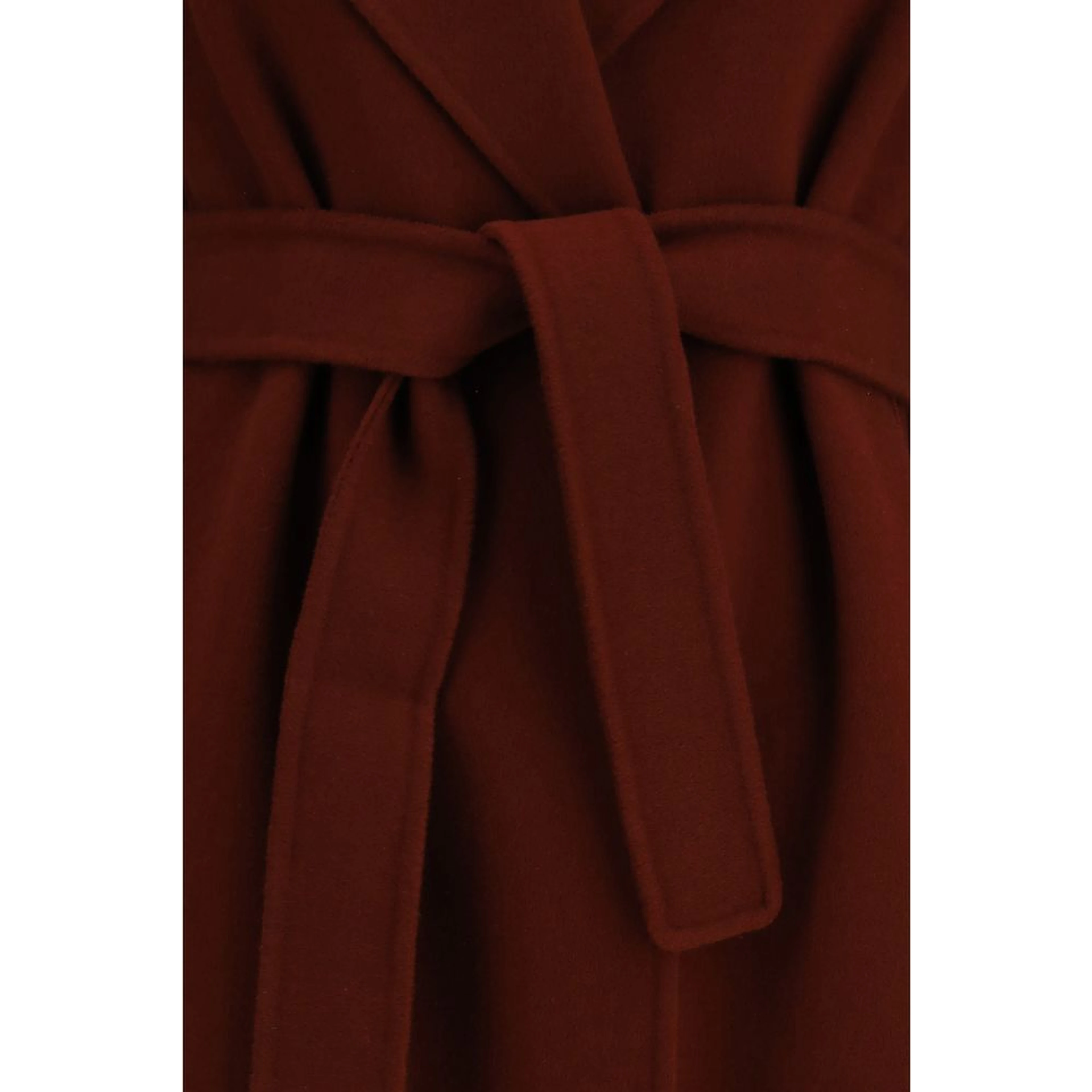 Bordeaux Wool Oves Aries Coat