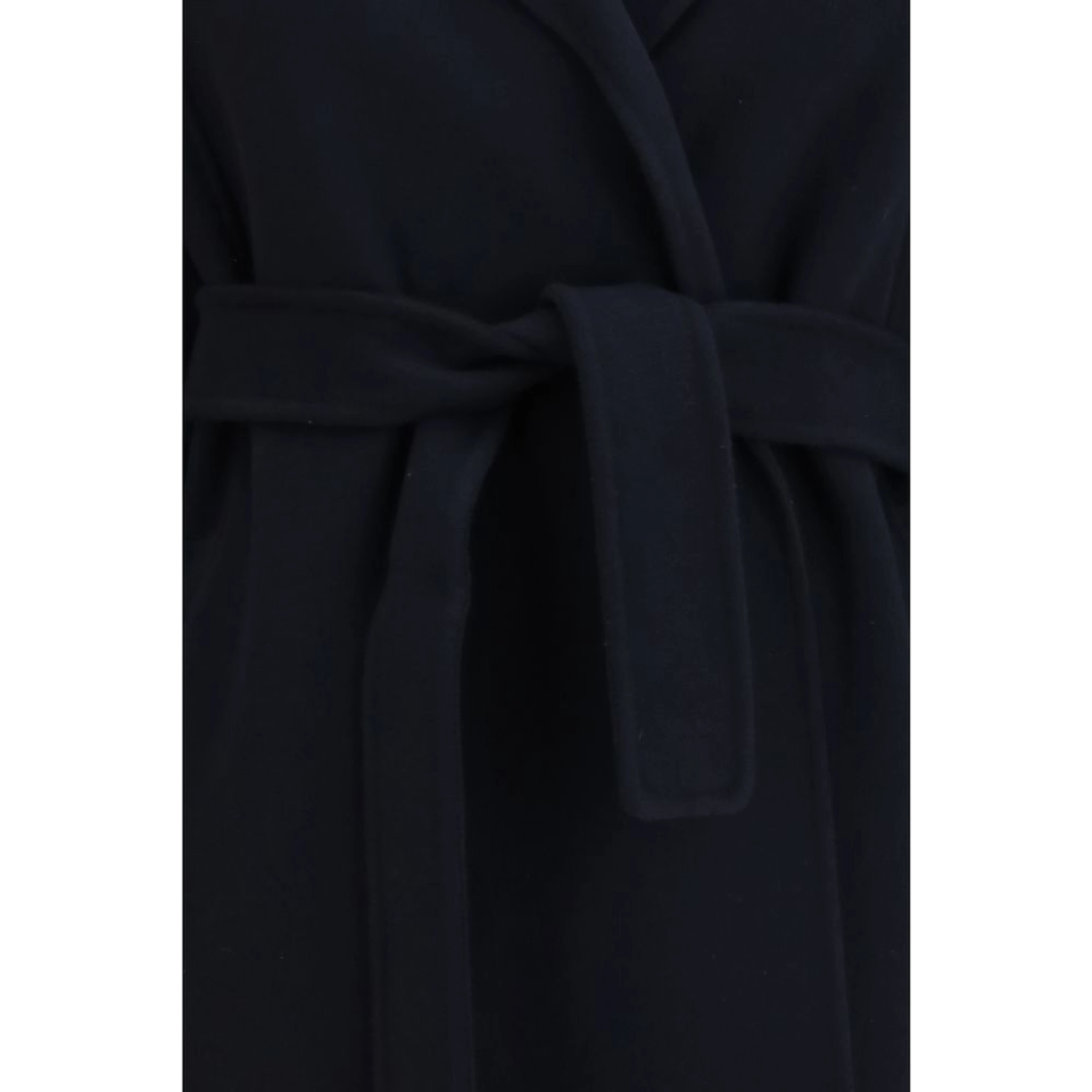 Blue Wool Oves Aries Coat