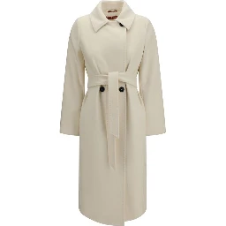 White Wool Oves Aries Coat