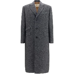 Gray Wool Oves Aries Coat