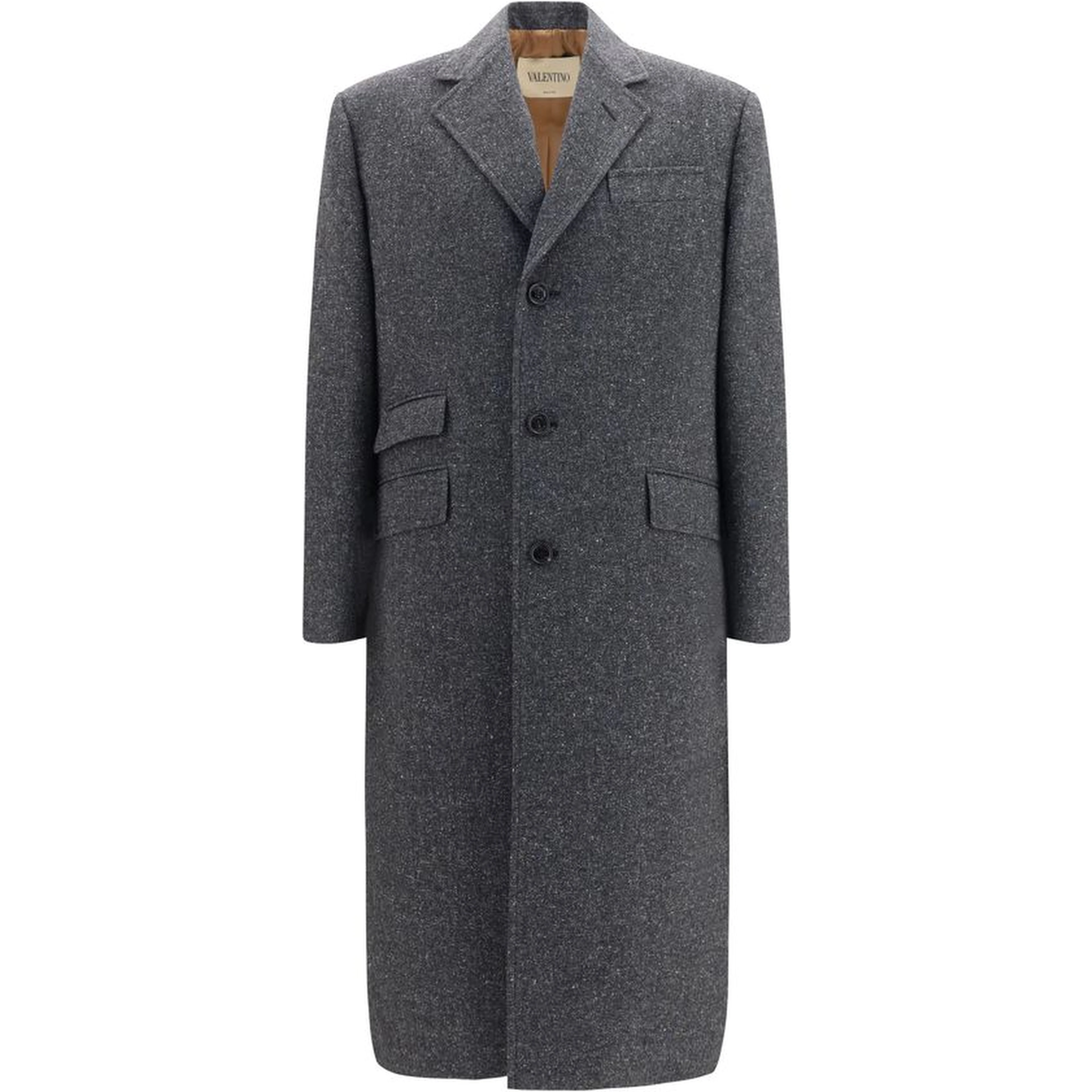 Gray Wool Oves Aries Coat