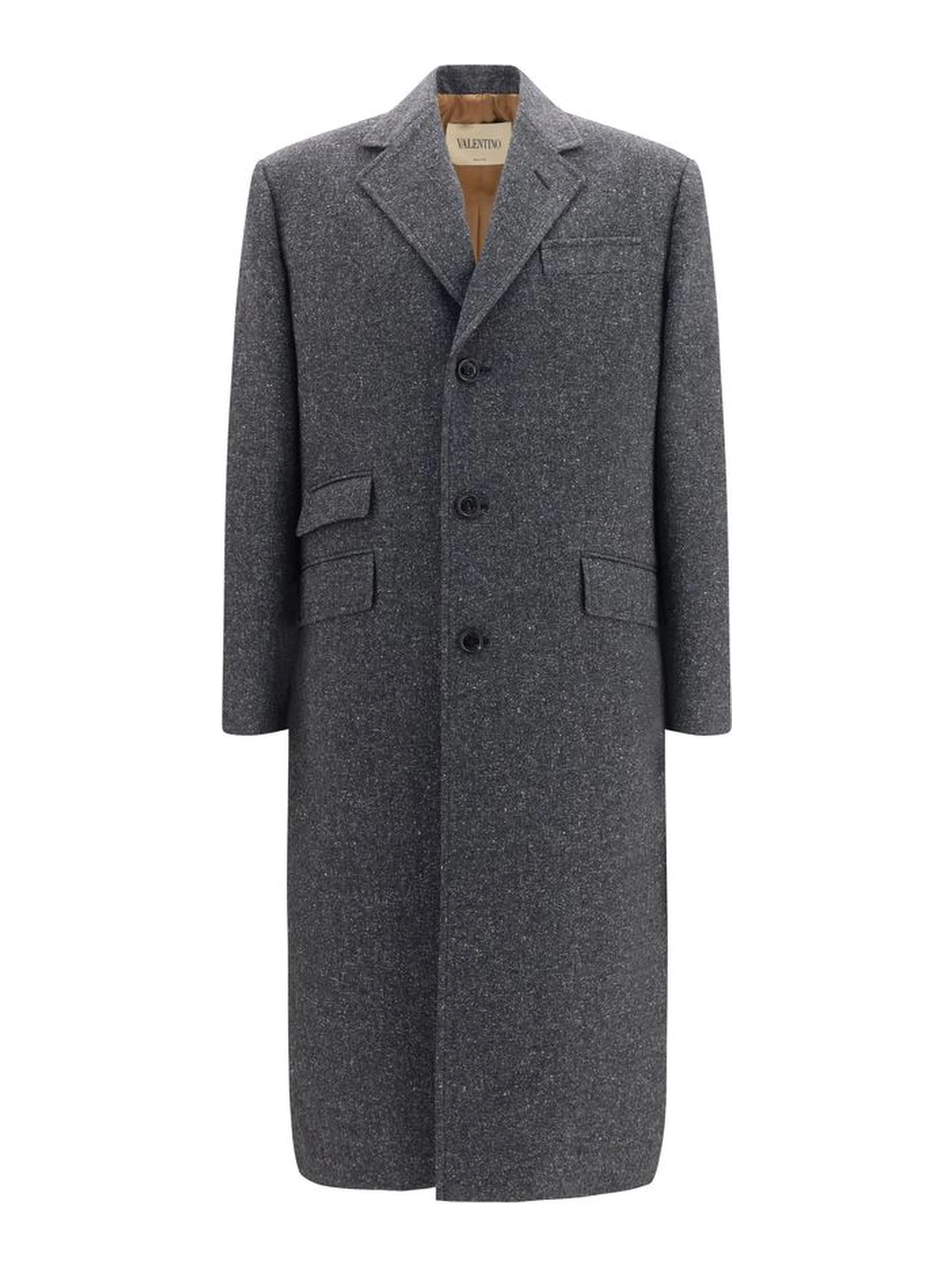 Gray Wool Oves Aries Coat