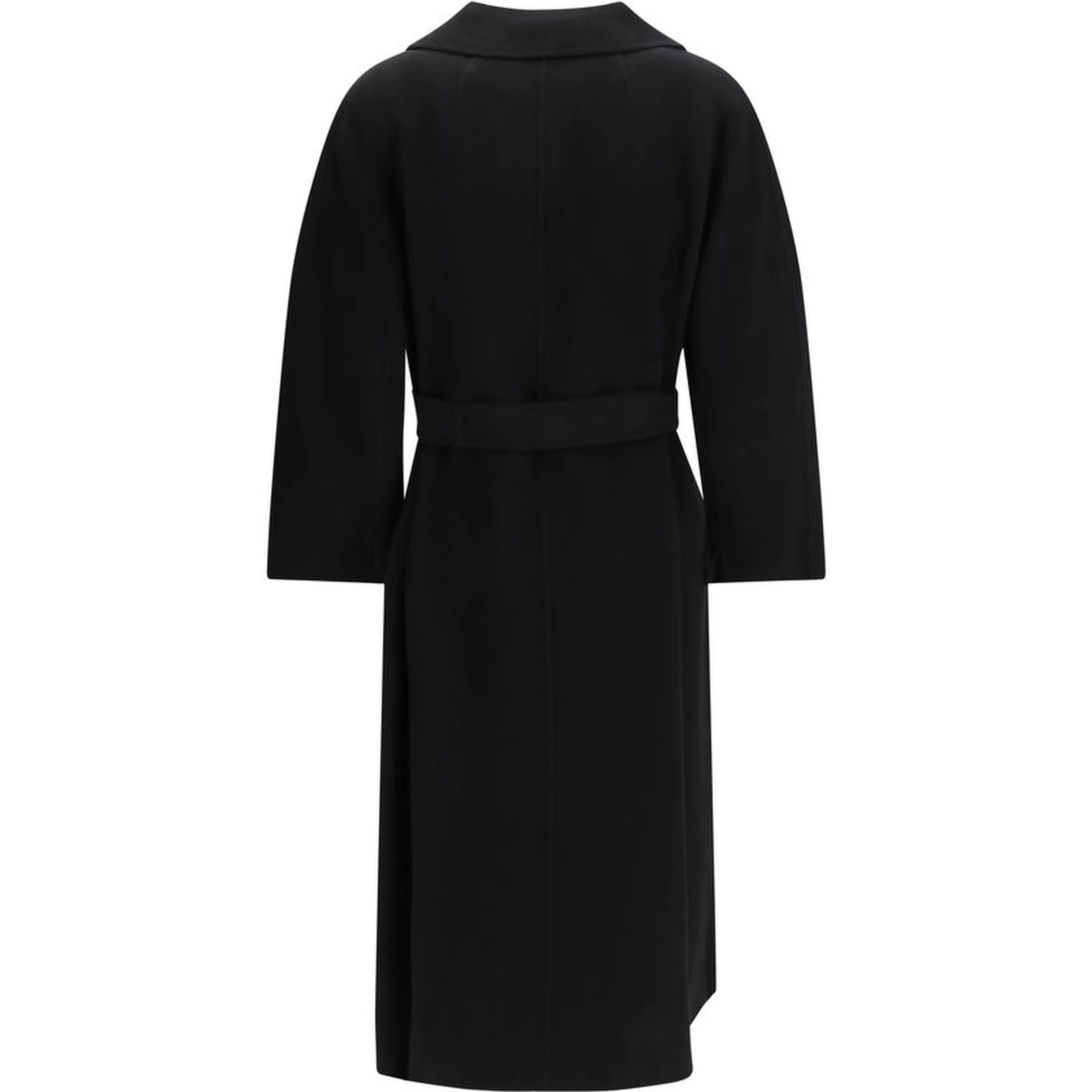 Black Wool Oves Aries Coat