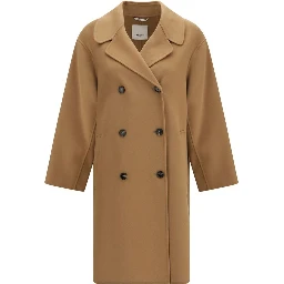 Beige Wool Oves Aries Coat