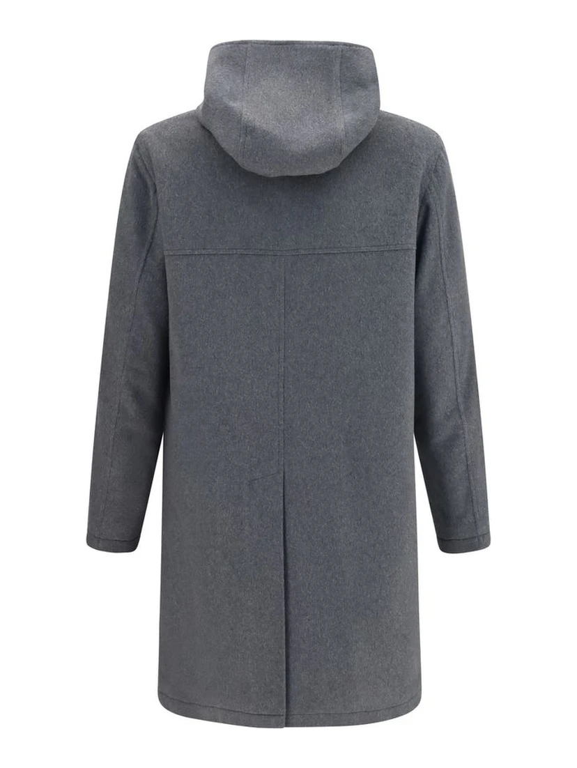 Gray Wool Oves Aries Coat