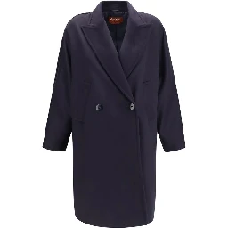 Blue Wool Oves Aries Coat