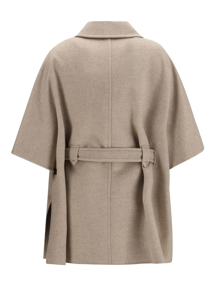 Beige Cashmere Coat
