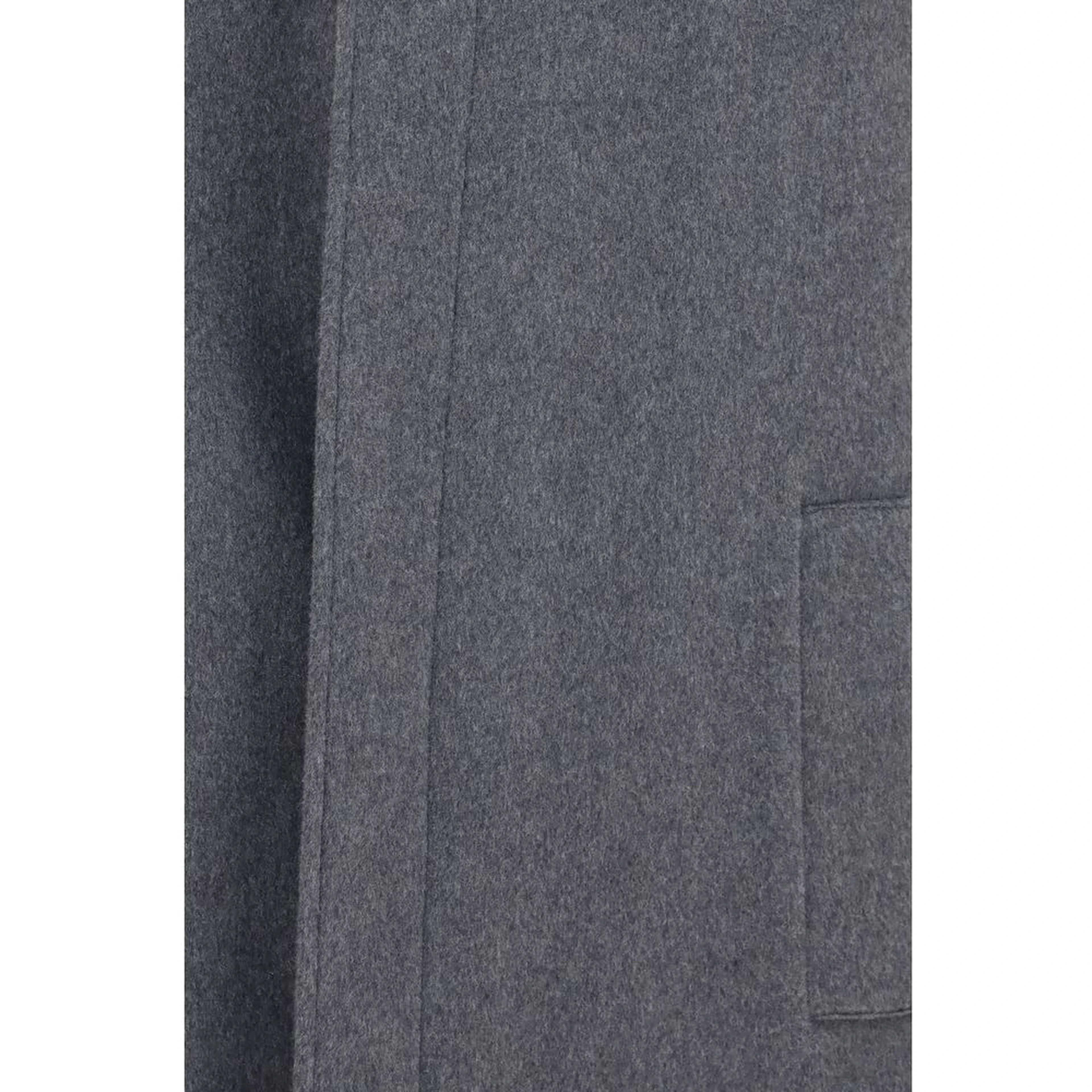 Gray Wool Oves Aries Coat