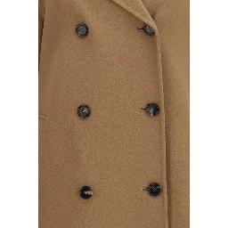 Beige Wool Oves Aries Coat