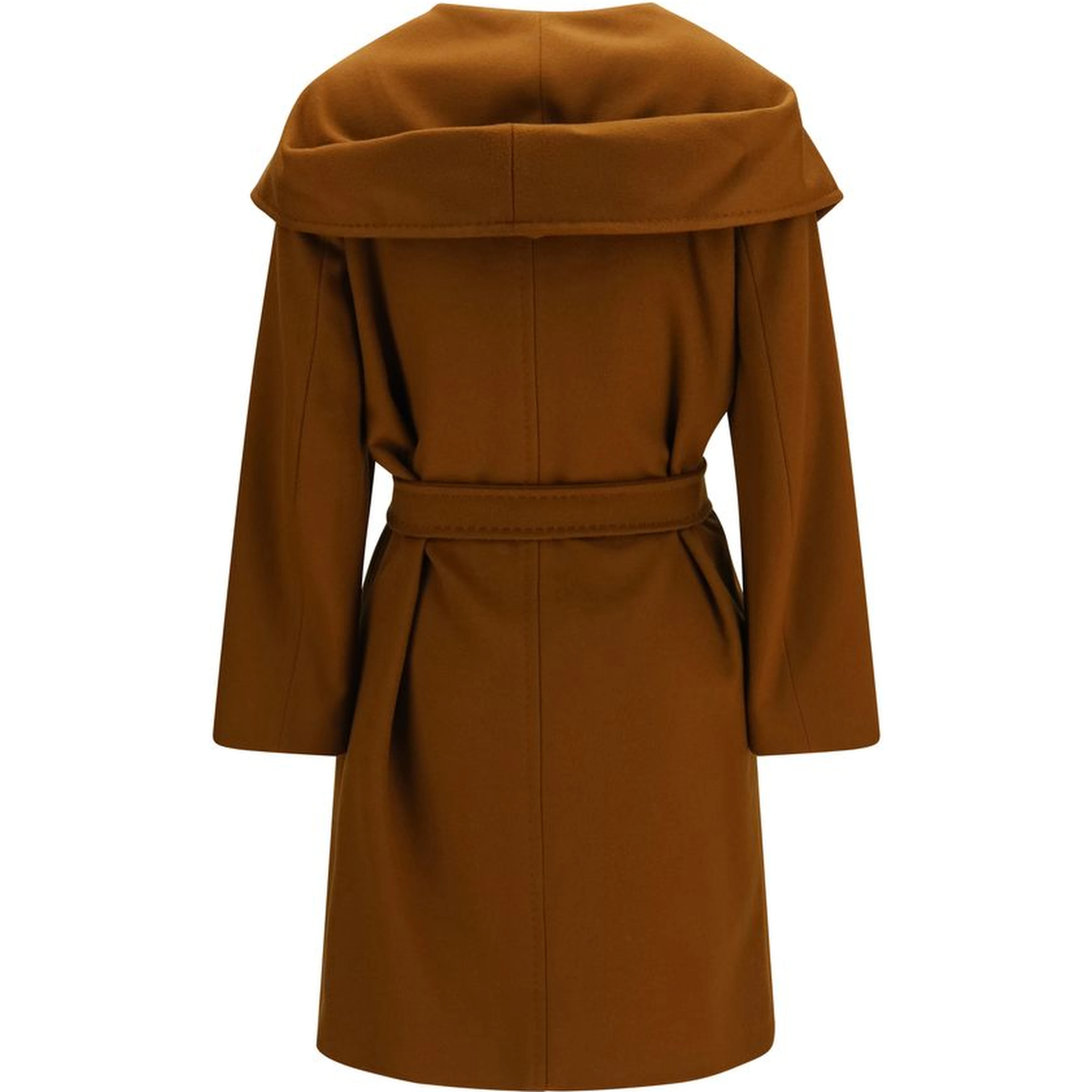Brown Wool Oves Aries Coat