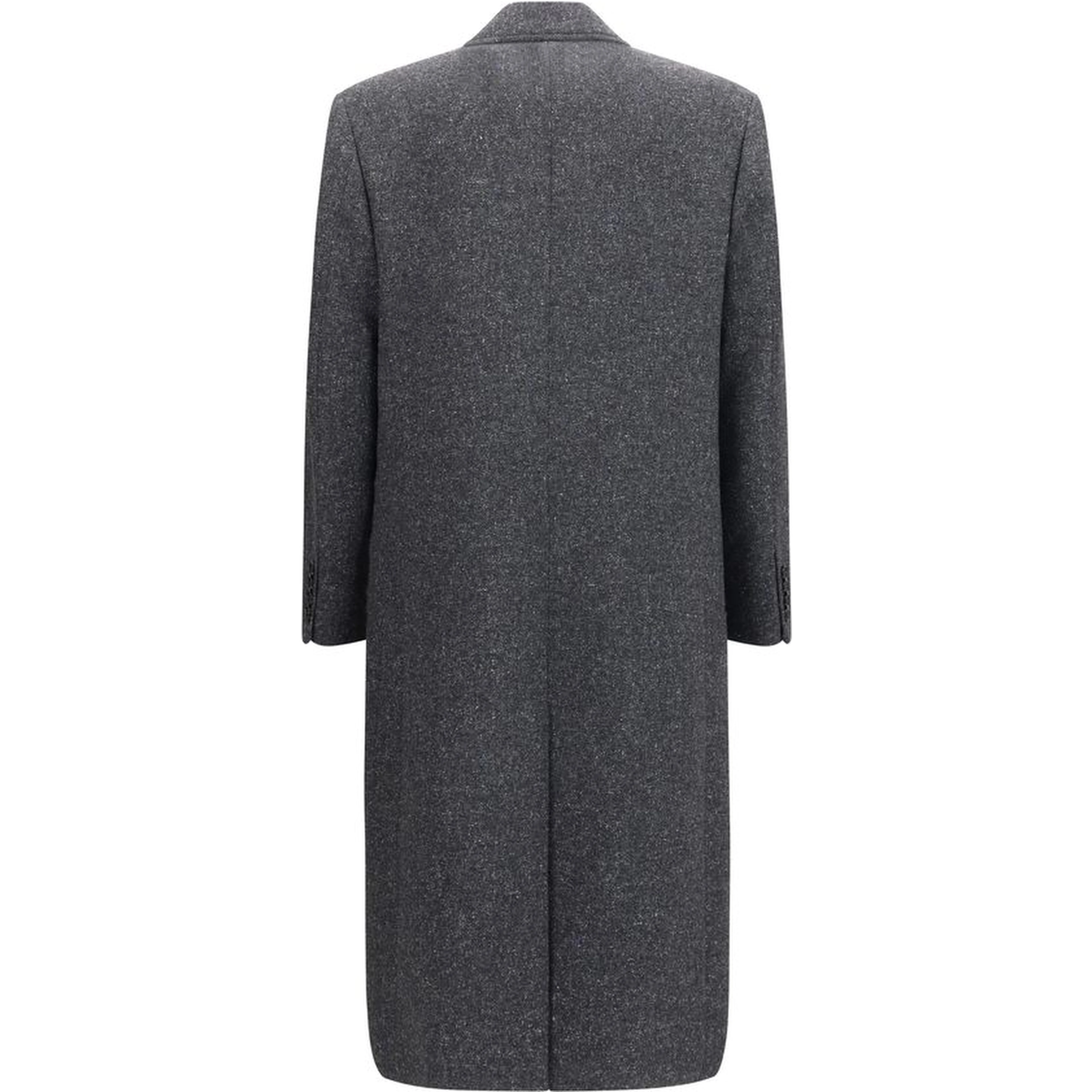 Gray Wool Oves Aries Coat