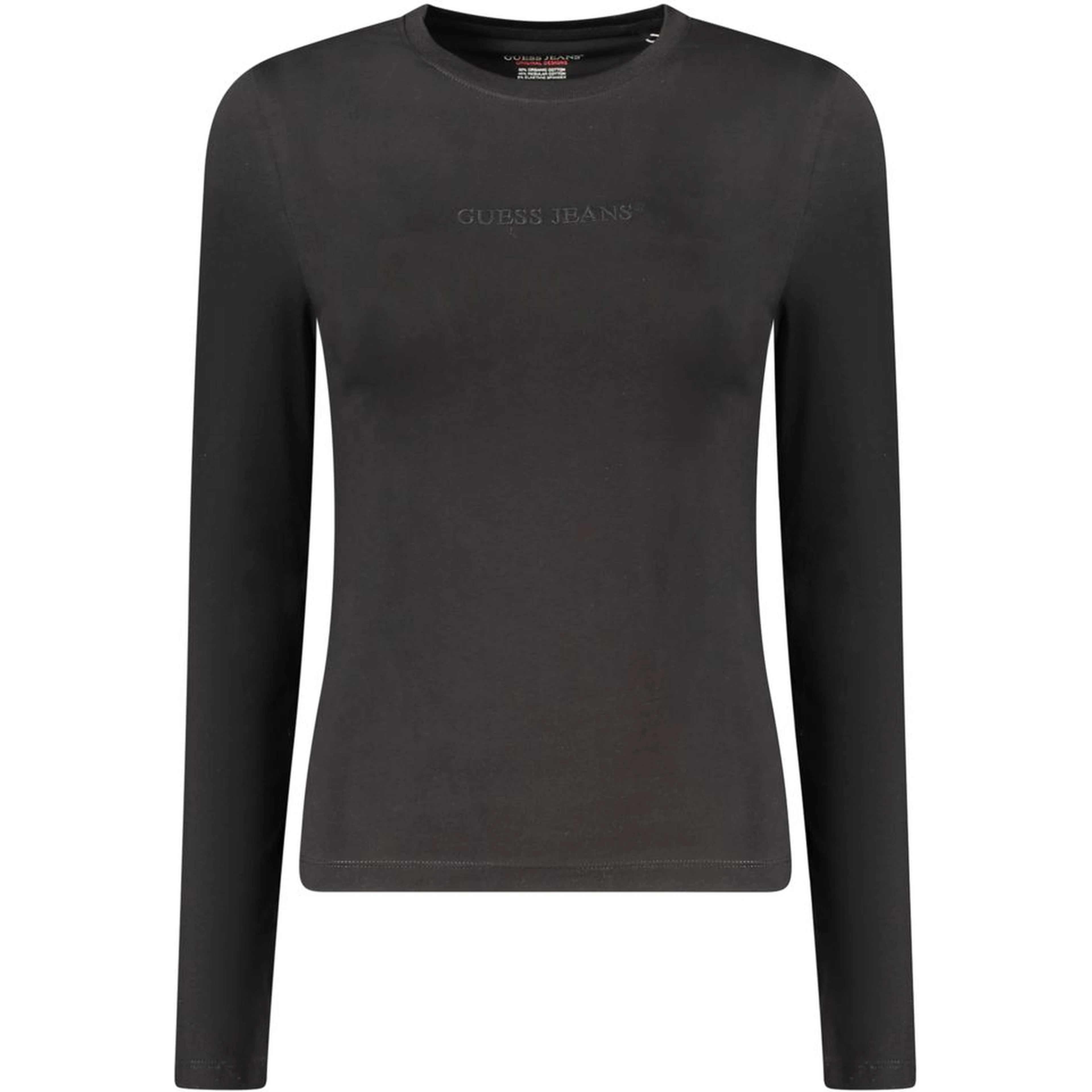 تيشيرت نسائي أسود من القطن