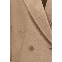 Beige Wool Oves Aries Coat