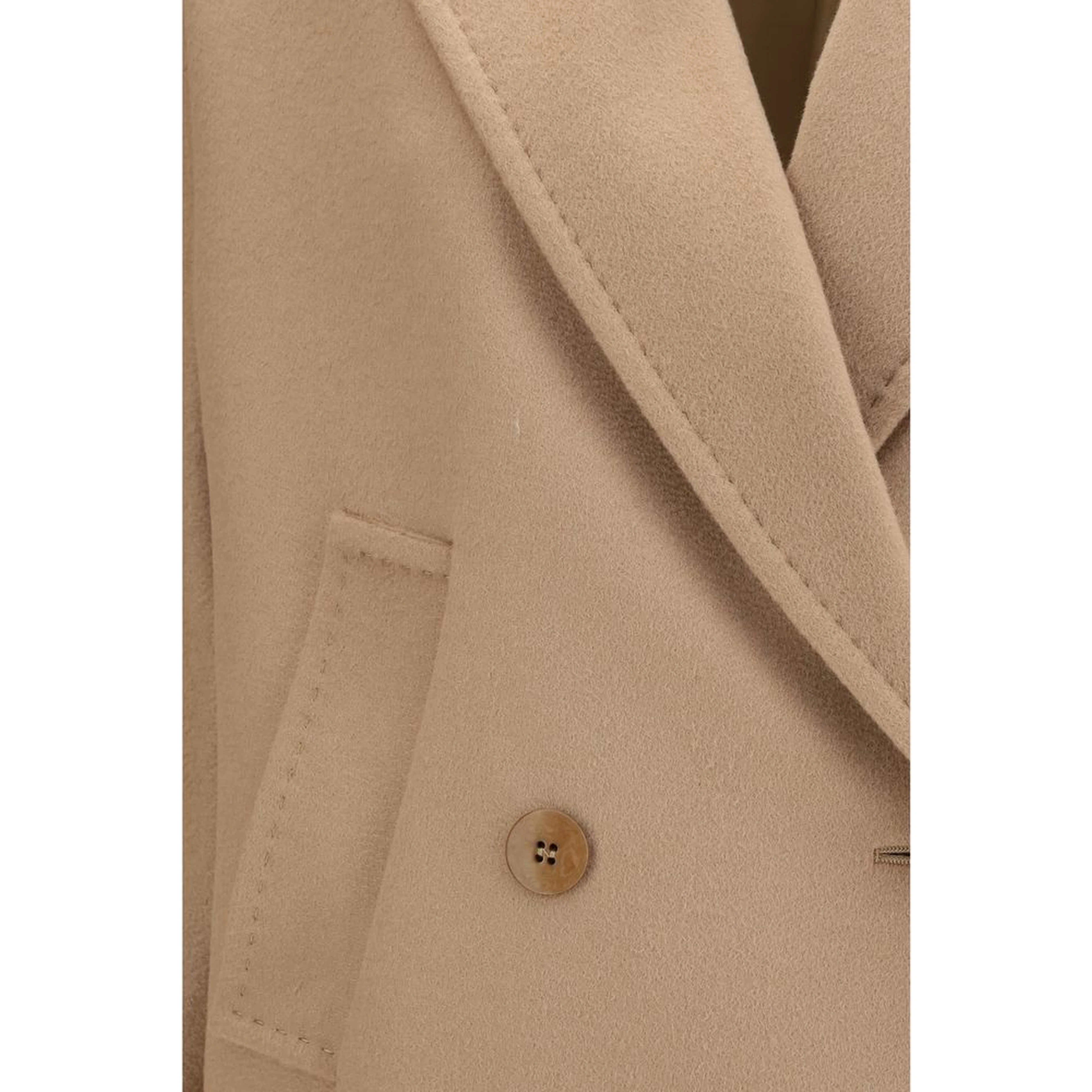 Beige Wool Oves Aries Coat