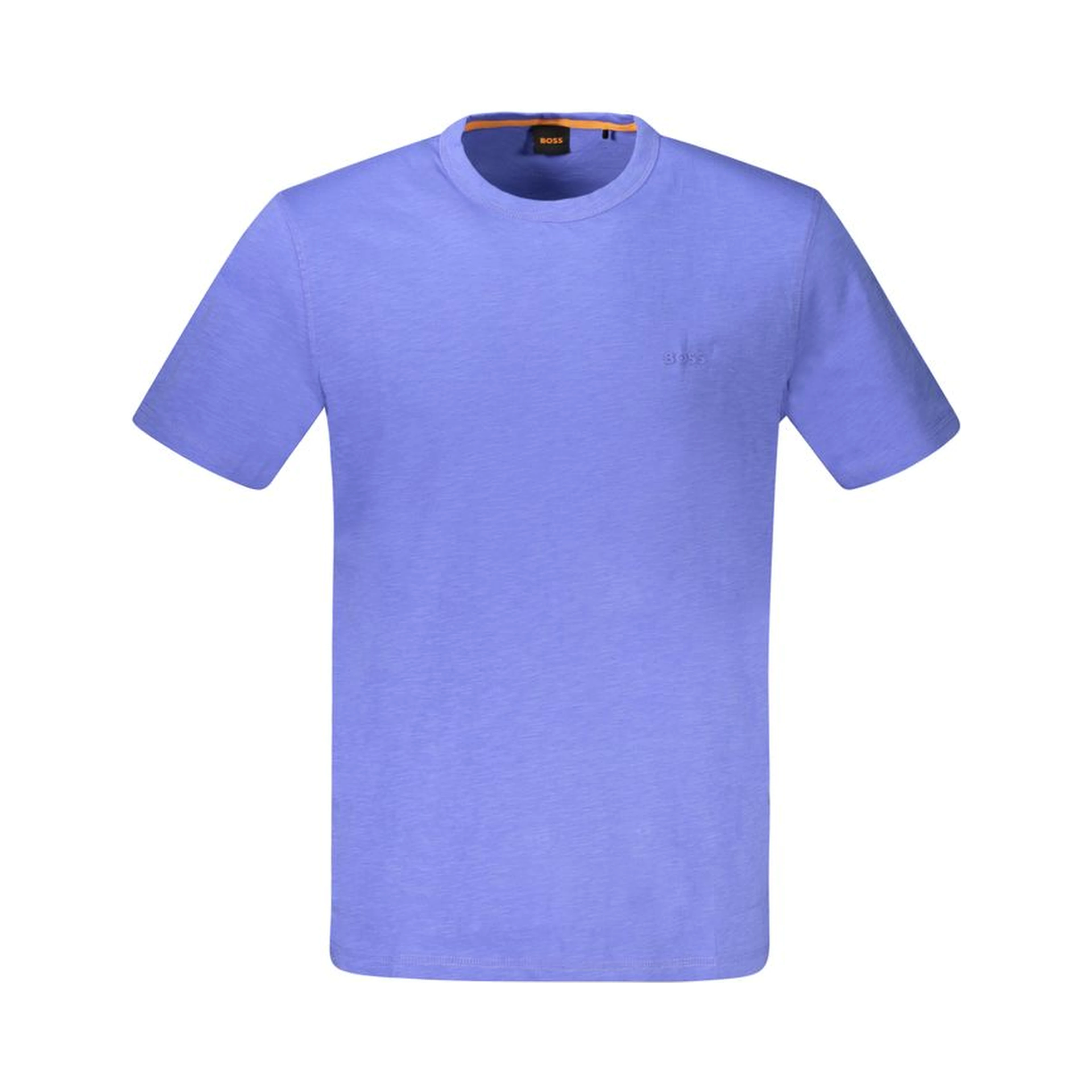 Blue Cotton Men's T-Shirt