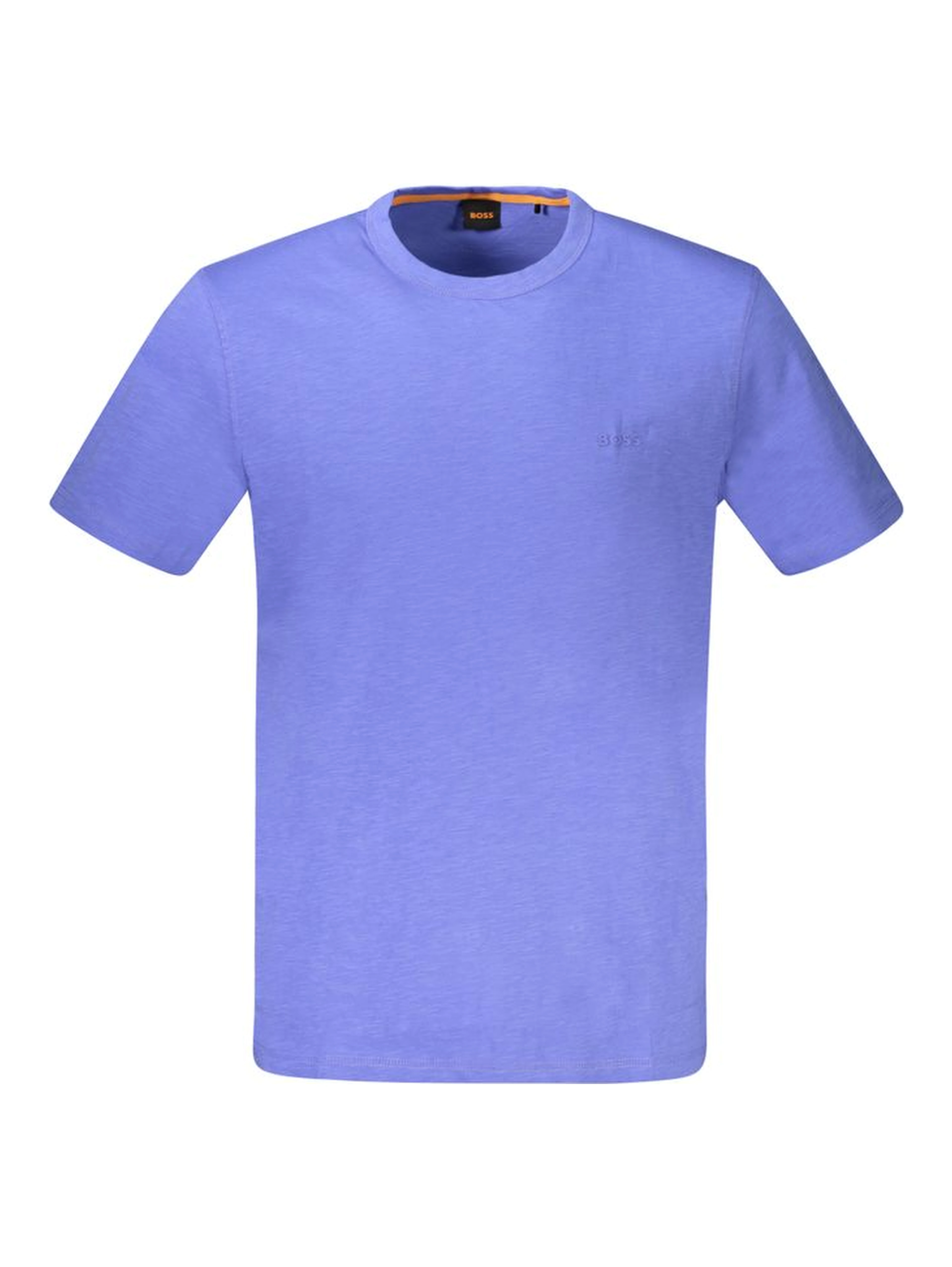 Blue Cotton Men's T-Shirt