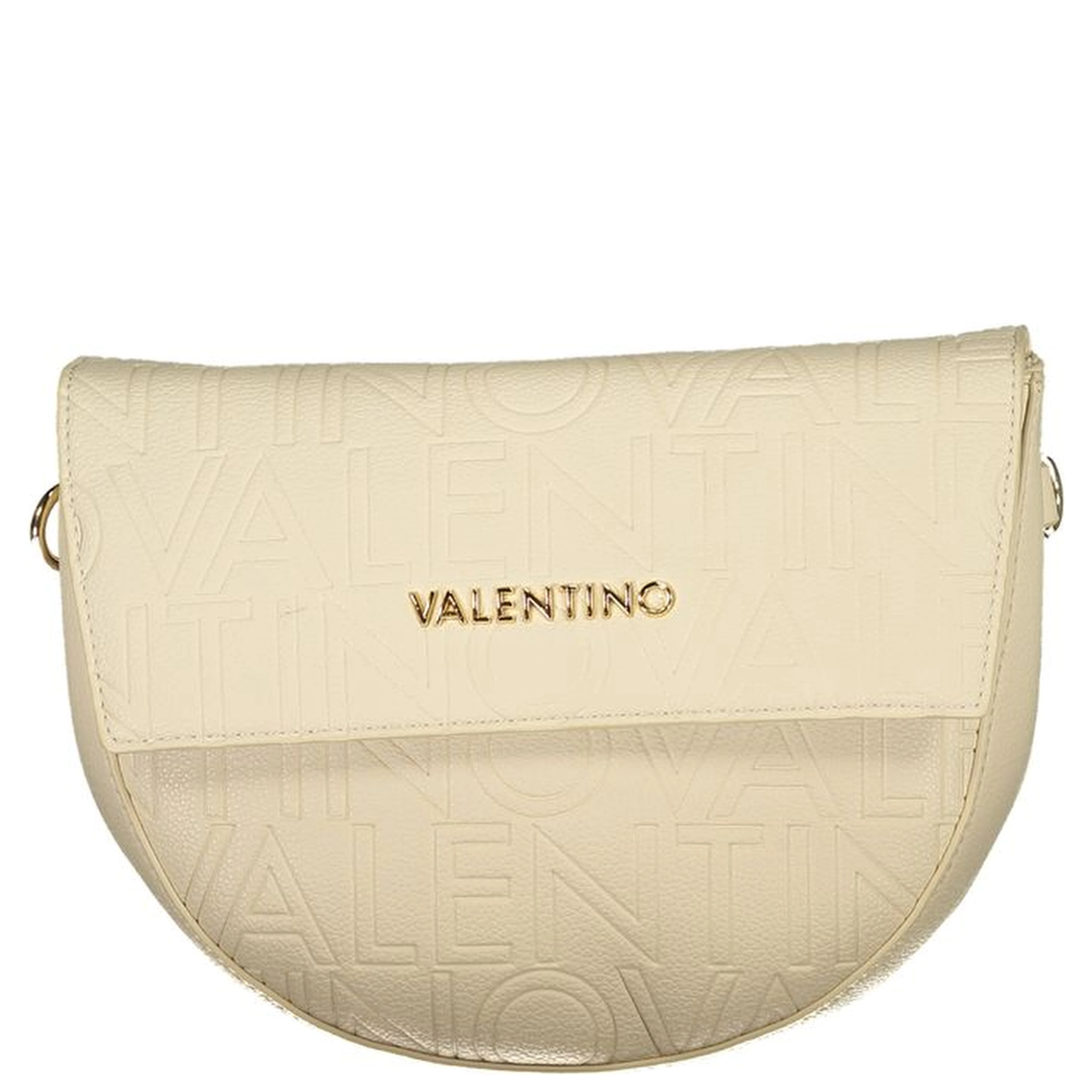 Beige Polyurethane Womens Bag