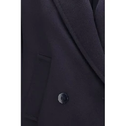 Blue Wool Oves Aries Coat