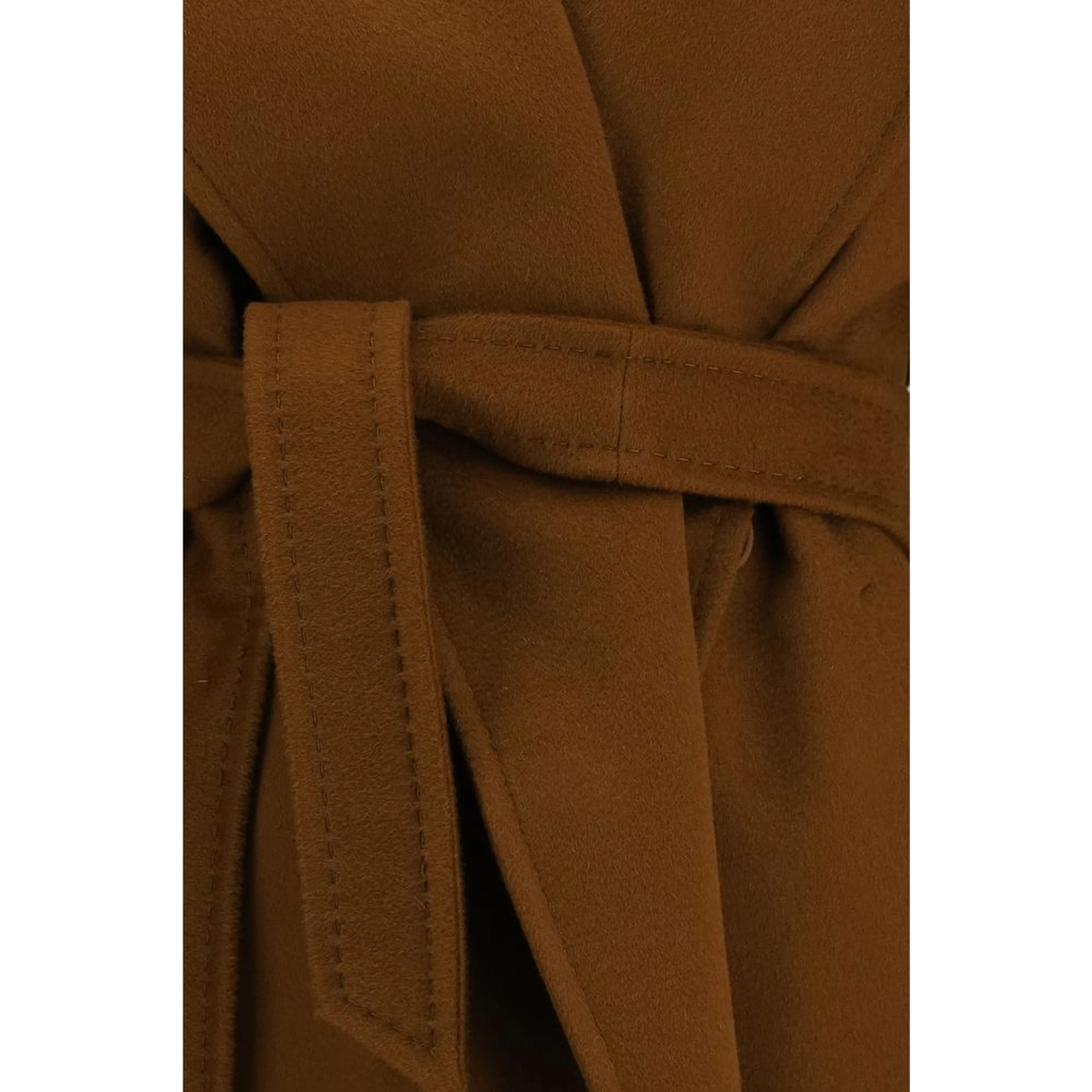 Brown Wool Oves Aries Coat