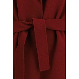 Bordeaux Wool Oves Aries Coat