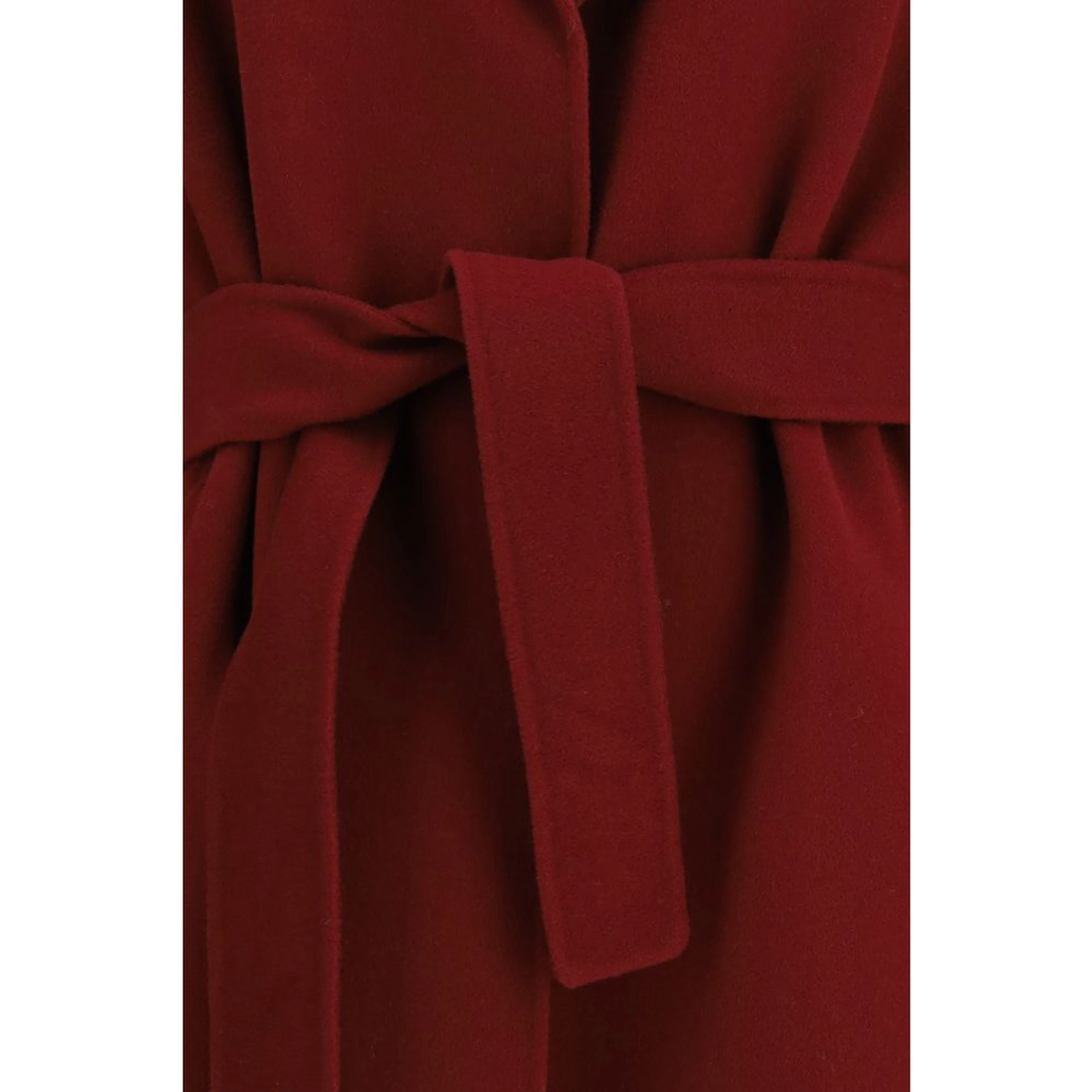 Bordeaux Wool Oves Aries Coat