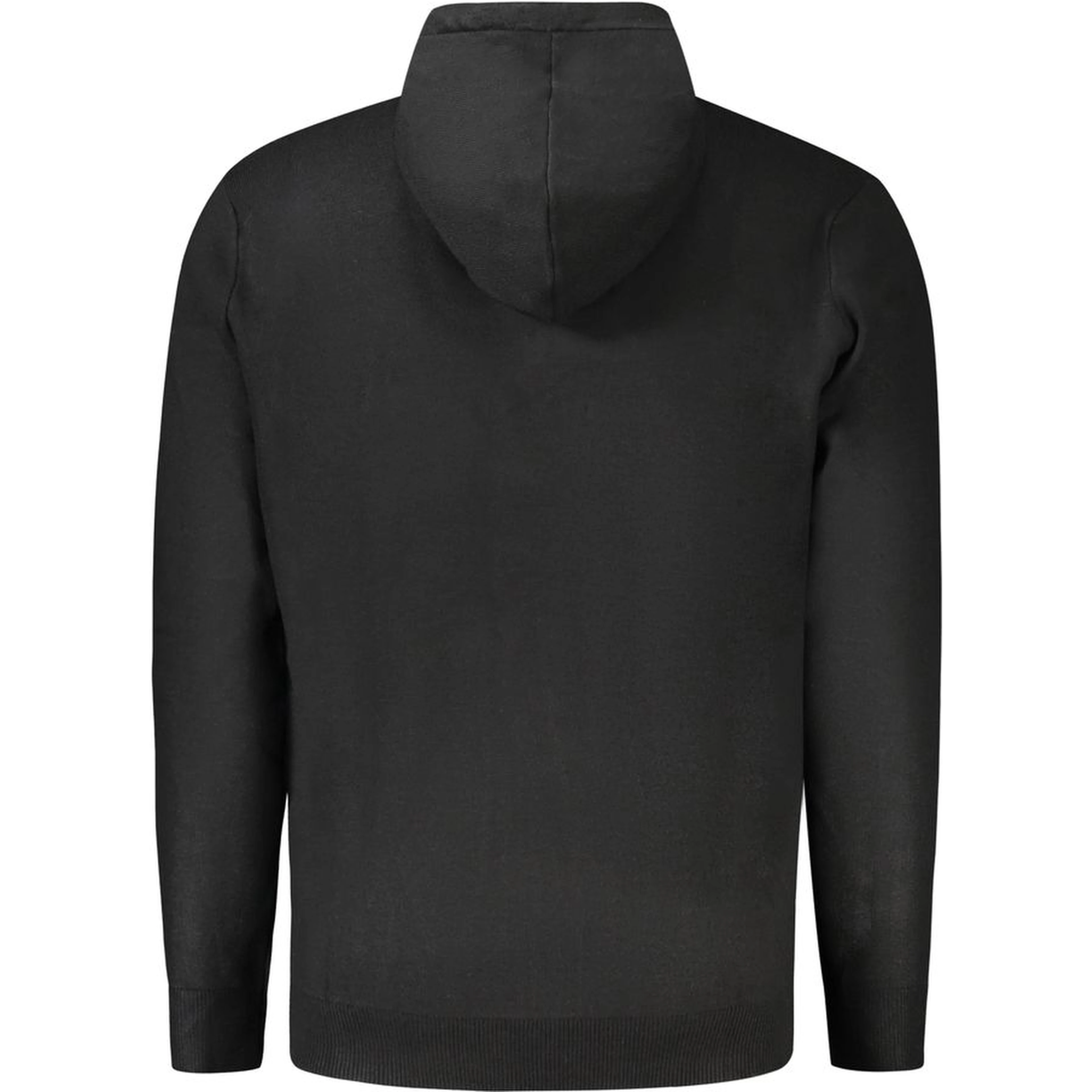 Black Polyamide Men Cardigan